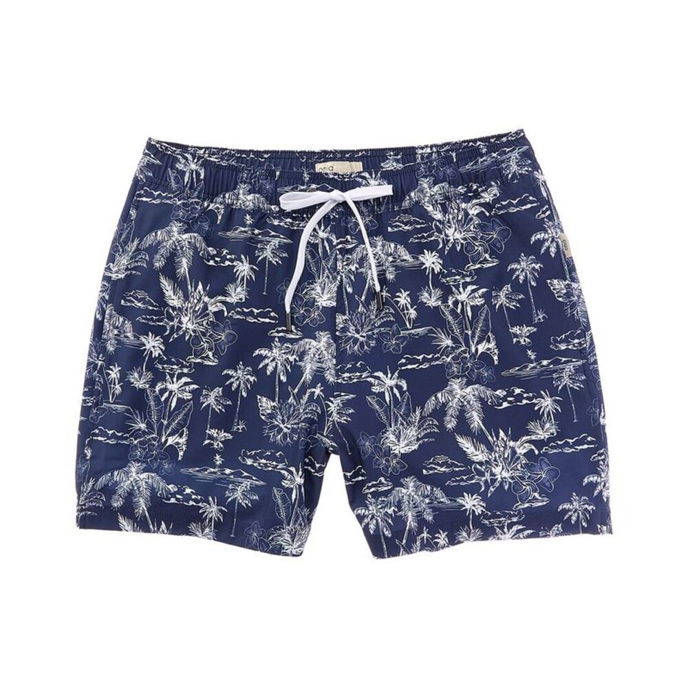 Onia Mens  Stretch Volley Swim Short, Navy